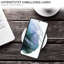 Carica l'immagine nel visualizzatore di Gallery, HSP Cover per Samsung Galaxy S21 FE 5G, Custodia Silicone, Slim Case, Nera