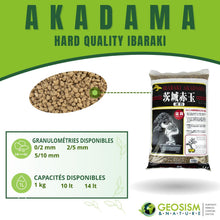 Carica l'immagine nel visualizzatore di Gallery, GEOSISM &amp; NATURE Akadama, hard quality Ibaraki, akadama per bonsai giapponese, substrato drenante e trattenente, ideale 