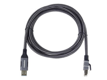 Carica l'immagine nel visualizzatore di Gallery, PremiumCord Cavo Ethernet da USB A RJ45 10/100/1000 mbit/s, Cat 6 FTP, da USB A Maschio A RJ45 maschio, USB 3.2 Gen 1, R