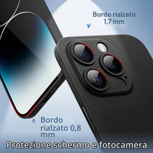 Carica l'immagine nel visualizzatore di Gallery, JETech Cover Ultra Slim per iPhone 14 Pro Max, Nero