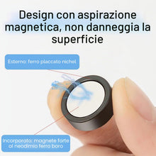 Carica l'immagine nel visualizzatore di Gallery, 4PCS Ganci Magnetici Extra Forti, 16mm Potente Neodimio Magnete Gancio, Senza Punzonatura, per Cucina Camera da Letto Ba