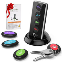 Carica l'immagine nel visualizzatore di Gallery, Esky Trova Chiavi, Localizzatore Chiavi LED Trasmettitore Wireless Localizzatore per Chiavi con 4 Ricevitori RF Localizz