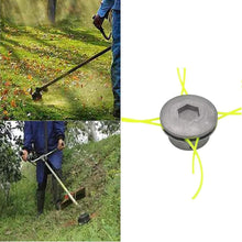 Carica l'immagine nel visualizzatore di Gallery, Testina Decespugliatore Universale, 2 Pezzi Alluminio Testa Decespugliatore, Testine per Tagliaerba in con 8 Linee, Test