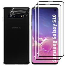 Carica l'immagine nel visualizzatore di Gallery, Lutree per Samsung Galaxy S10 Vetro Temperato, 2+2 Pezzi 3D Pellicola Protettiva + Pellicola Fotocamera, HD Durezza 9H V