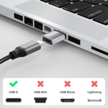 Carica l'immagine nel visualizzatore di Gallery, deleyCON Adattatore USB C (2 Pezzi) USB 3.0 5 Gbps - Presa USB-C A Spina USB-A - per iPhone Serie 17/16/15, iPad, Galaxy