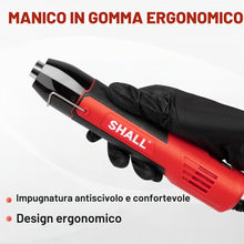 Carica l'immagine nel visualizzatore di Gallery, SHALL Mini set di pistole termiche, pistola termica portatile, supporto pieghevole, 2 impostazioni di temperatura 230°C/