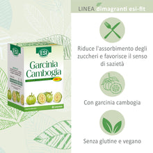 Carica l'immagine nel visualizzatore di Gallery, ESI - Garcinia Cambogia Formula Concentrata, Integratore Alimentare con Garcinia e Cambogia, Riduce l'Assorbimento degli