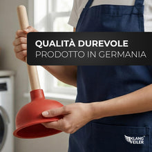 Carica l'immagine nel visualizzatore di Gallery, Klangfeiler® Ventosa sturalavandini - 140mm - Prodotto in Germania