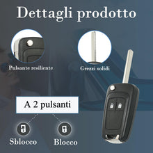 Carica l'immagine nel visualizzatore di Gallery, SUPALAND 2 Pezzi 2 Tasti Auto Telecomando Chiave Guscio Con Lama Per Opel Insignia Astra Adam Meriva Mokka Zafira Per Ch