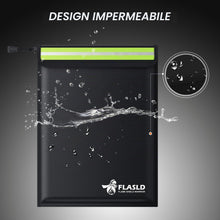 Carica l'immagine nel visualizzatore di Gallery, FLASLD Porta Documenti Impermeabile e Ignifuga Borsa Porta Documenti Moto Borsa di Sicurezza per Barca Impermeabile Viag