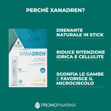 Carica l'immagine nel visualizzatore di Gallery, Xanadren MD - Integratore Alimentare, con Betulla, pilosella, equiseto, ortica - Per drenare liquidi in eccesso e favori