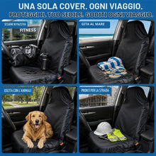 Carica l'immagine nel visualizzatore di Gallery, 1 Pezzi Copri Sedile Auto, Coprisedili auto, Universal Car Seat Covers, Waterproof Front Car Seat Cover, Stretch Seat Co