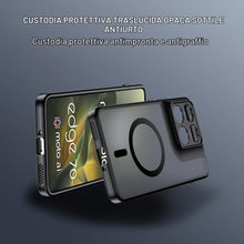 Carica l'immagine nel visualizzatore di Gallery, Effcotuo Cover Magnetica per Motorola Moto Edge 70 Custodia con MagSafe con Pellicola Protettiva Vetro Temperato, Silico