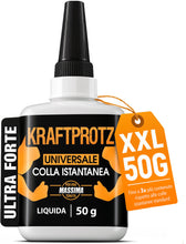 Carica l'immagine nel visualizzatore di Gallery, Colla Istantanea Universale Liquida 50 g - Supercolla Multiuso Universale
