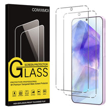 Carica l'immagine nel visualizzatore di Gallery, Coiwxmoi Vetro Temperato per Samsung Galaxy A55 5G/Samsung Galaxy A35 5G Pellicola Protettiva 2 Pezzi Durezza 9H Anti-Gr