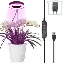 Carica l'immagine nel visualizzatore di Gallery, 42 LEDs Lampada per Piante a Spettro Completo Regolabile in Altezza, 1Pc