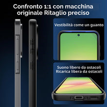 Carica l'immagine nel visualizzatore di Gallery, FLLAO Opaca Cover for Samsung Galaxy A56 5G con 2 Tempered Glass