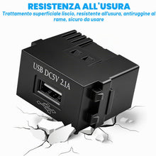 Carica l'immagine nel visualizzatore di Gallery, 3 moduli di alimentazione USB: presa da 220 V su trasformatore da 5 V, presa di ricarica USB da 2,1 A, adattatore di com