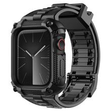 Carica l'immagine nel visualizzatore di Gallery, Fullmosa Cinturino per Apple Watch 45mm 44mm, Nero