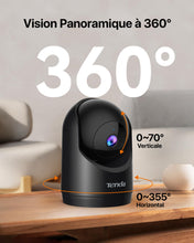 Carica l'immagine nel visualizzatore di Gallery, Tenda 2K Telecamera Sicurezza Interno, Videocamera Wi-Fi 6 Pan-Tilt per la Sicurezza Domestica, Rilevamento del Moviment