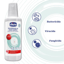 Carica l'immagine nel visualizzatore di Gallery, Chicco Liquido Disinfettante Multiuso 1 Litro, Igienizzante per Biberon, Tettarelle, Succhietti e Giochi, Soluzione per 