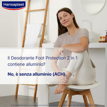 Carica l'immagine nel visualizzatore di Gallery, Hansaplast Spray Deodorante Protezione Piedi 2 in 1, 150 ml