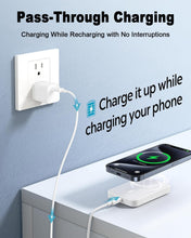 Carica l'immagine nel visualizzatore di Gallery, Power Bank Magnetico, per Magsafe Powerbank 10000mAh, Wireless Caricatore PD 20W Ricarica Rapida Batteria Esterna, Porta