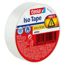 Carica l'immagine nel visualizzatore di Gallery, Tesa Nastro Isolante, 10M X 15Mm, Bianco