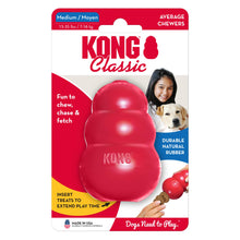 Carica l'immagine nel visualizzatore di Gallery, KONG Classic Giocattolo da Masticare Riempibile per Cani, Taglia Media