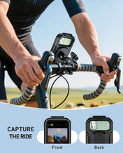 Carica l'immagine nel visualizzatore di Gallery, LUROON Porta Cellulare Moto, Universale Porta Cellulare da Bicicletta Impermeabile con Rotazione a 360°, Portatelefono M