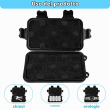 Carica l'immagine nel visualizzatore di Gallery, Cassetta Magnetica Key Holder, Scuro Nascondere una Chiave Magnetica per Auto, Portachiavi Magnetica, Esterni Montaggio 
