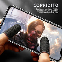 Carica l'immagine nel visualizzatore di Gallery, 20 Pezzi Dita per Gaming, Guanti Protettivi per Pollice e Dita con Effetto Anti-Sudore, Copridita per Touchscreen Giochi