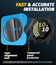 Carica l'immagine nel visualizzatore di Gallery, 2 Pezzi Vetro Temperato Compatibile per Garmin Forerunner 170/170 Music