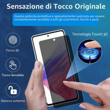 Carica l'immagine nel visualizzatore di Gallery, Vauki 2 Pezzi Privacy Vetro Temperato per OPPO A79 5G,Pellicola Protettiva Anti-Spy,Durezza 9H,Anti-Graffio,Senza Bolle,