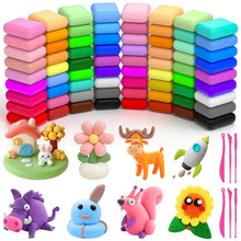 Carica l'immagine nel visualizzatore di Gallery, Ainiv 72 Colori Pasta Modellabile Bambini, Argilla da Modellare