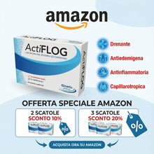 Carica l'immagine nel visualizzatore di Gallery, Integratore Cellulite, Drenante e Gambe Leggere - Azione Bifasica Giorno/Notte – con Diosmina, Centella, Meliloto e Brom