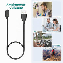 Carica l'immagine nel visualizzatore di Gallery, Amzpas Caricatore per Huawei Watch Fit, Band 9/8/7/6/6 Pro, Veloce Portatile Cavo di Ricarica USB per Honor Band 6/7/9/H