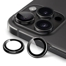 Carica l'immagine nel visualizzatore di Gallery, JETech Pellicola Fotocamera per iPhone 15 Pro/15 Pro Max, Nero siderale