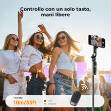 Carica l'immagine nel visualizzatore di Gallery, K&amp;F CONCEPT 177cm Treppiede per Cellulare, Adatto per DJI OSMO POCKET 4&amp;3