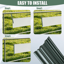 Carica l'immagine nel visualizzatore di Gallery, Clip Recinzione 35 per Strisce Privacy, PVC Verde