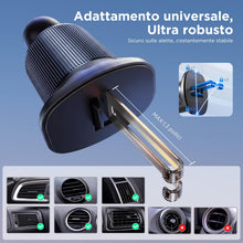 Carica l'immagine nel visualizzatore di Gallery, Miracase Porta Cellulare Auto per Magsafe con Doppio Gancio in Metallo