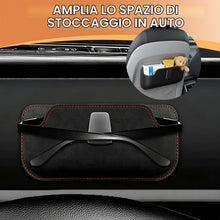 Carica l'immagine nel visualizzatore di Gallery, Organizer Auto, Portaoggetti Auto con Velcro, Accessori Auto Interno per Telefono Occhiali Carte, Porta Oggetti per Auto