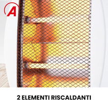 Carica l'immagine nel visualizzatore di Gallery, Ardes FLEXO MINI Stufa al Quarzo Pieghevole con 2 Livelli di Potenza (400/800 W), Riscaldamento a Irraggiamento, Compatt