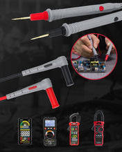 Carica l'immagine nel visualizzatore di Gallery, KAIWEETS Cavi di Test in Silicone Sonde per Multimetro Cavo in Silicone da 48 Pollici Punte Dorate CAT III 1000V &amp; CAT I
