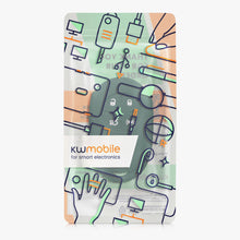 Carica l'immagine nel visualizzatore di Gallery, kwmobile Cover Chiavi Auto Compatibile con Fiat 500E Chiave auto a 4 pulsanti - Custodia Protettiva Chiave Auto Copri Te