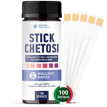 Carica l'immagine nel visualizzatore di Gallery, Detox Organica Stick chetoni urine – 100 strisce reattive
