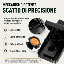 Carica l'immagine nel visualizzatore di Gallery, Mice&amp;Co 3X Trappole per Topi e Ratti | Molla Potente | Senza Veleno