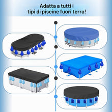 Carica l'immagine nel visualizzatore di Gallery, TZEKING 12 Pezzi Borsa per Pesi da Piscina,Sacchi Appesi per Teli per Piscine a Tenuta Stagna,con Ganci Borse per L'Acqu