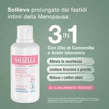 Carica l'immagine nel visualizzatore di Gallery, Saugella Poligyn Detergente Intimo Ad Azione Emolliente E Lenitiva Contro Fastidi E Pruriti Intimi - 500 Ml