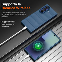 Carica l'immagine nel visualizzatore di Gallery, Custodia Compatibile con Samsung Galaxy Z Fold 7, Silicone Custodia per Tutto il Corpo, Copertura Antiurto con Fotocamer